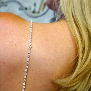 Rhinestone Ladies Convertible Bra Straps Size O/S Fits Most NWT